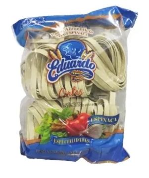 PASTA EDUARDO 250GR CINTA 3 ESPINACA