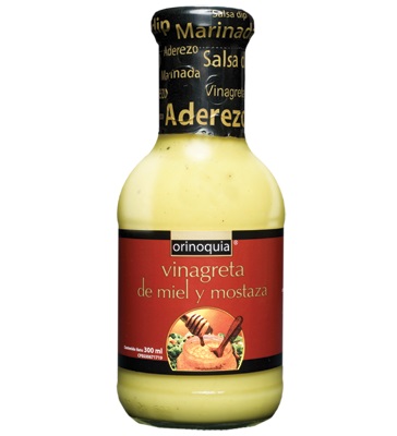 ADEREZO ORINOQUIA 300GR VINAGRETA MIEL MOSTAZA