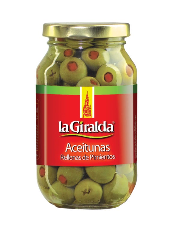 ACEITUNA LA GIRALDA 500GR PIMENTON