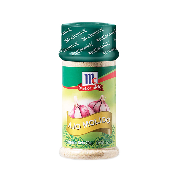 AJO MCCORMICK 92GR MOLIDO