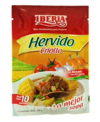 SOPA IBERIA 60GR HERVIDO CRIOLLO
