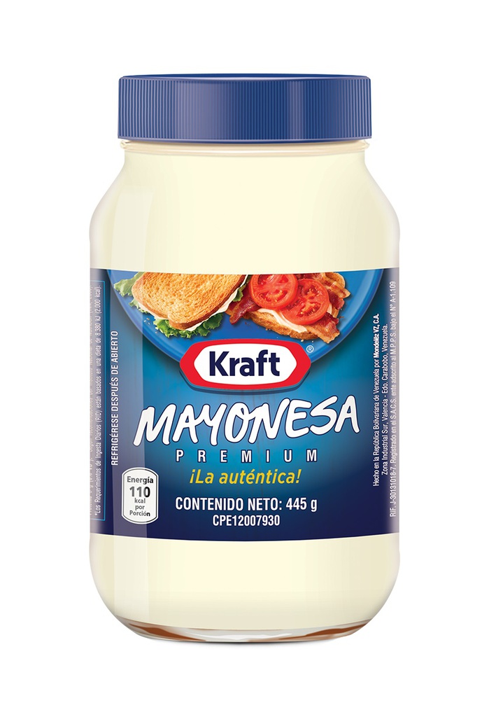MAYONESA KRAFT 445GR