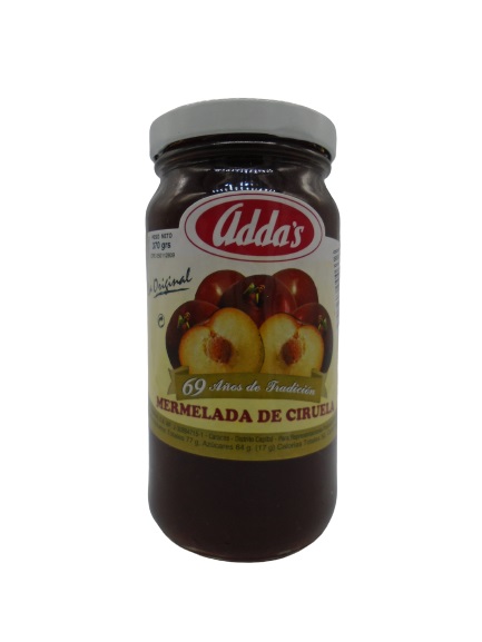 MERMELADA ADDAS 370GR CIRUELA