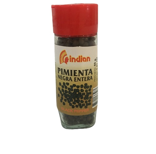 PIMIENTA INDIAN 40GR NEGRA ENTERA