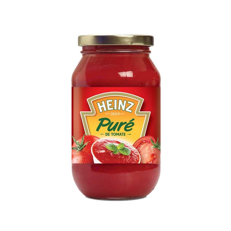 PURE DE TOMATE HEINZ 490GR