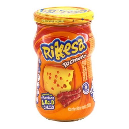 QUESO FUNDIDO RIKESA 300GR TOCINETA