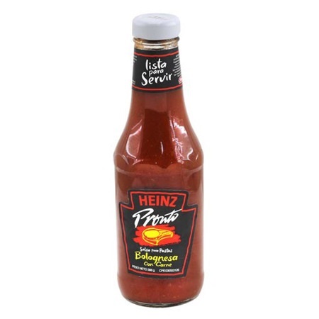 SALSA HEINZ 388GR PRONTO PASTA BOLOGNESA