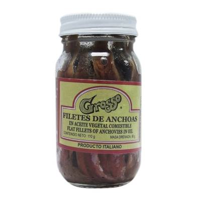 FILET ANCHOA GROSSO 90GR ACEITE VEGETAL
