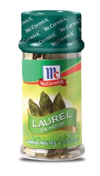 LAUREL EN HOJA MCCORMICK 10GR
