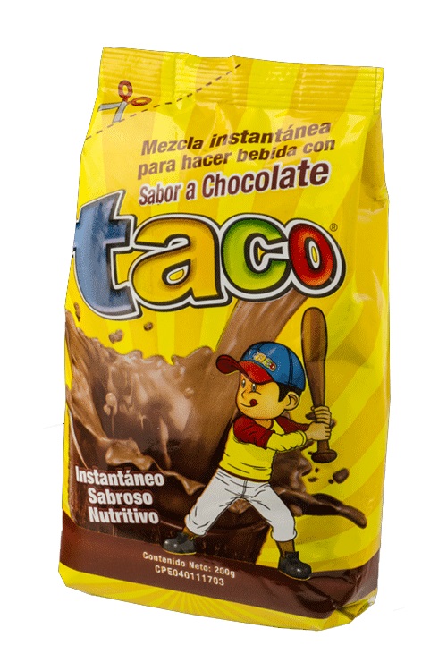 BEBIDA TACO 200GR ACHOCOLATADA BOLSA