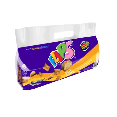 CEREAL FLIPS 6 X 28GR DULCE DE LECHE