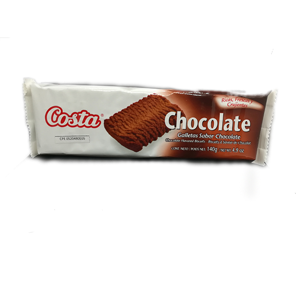 GALLETA COSTA 140GR CHOCOLATE