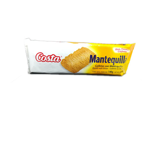 GALLETA COSTA 140GR MANTEQUILLA
