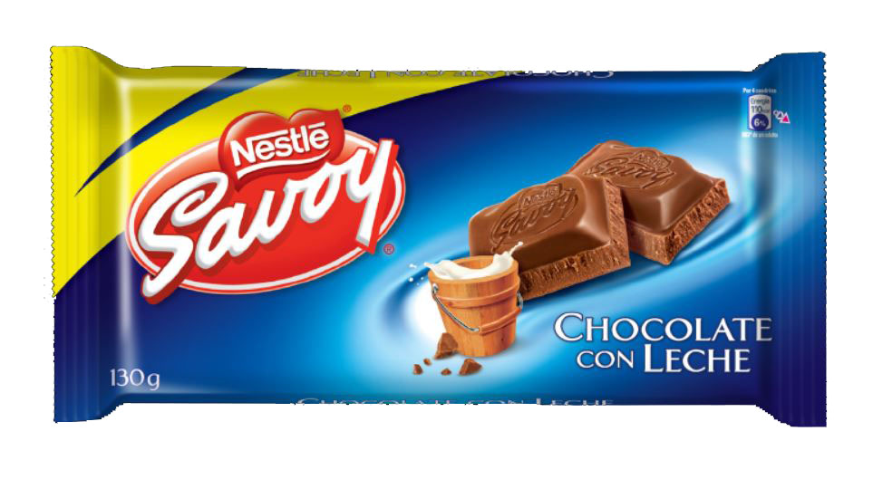 CHOCOLATE SAVOY 130GR LECHE***