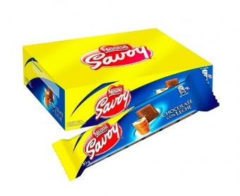 CHOCOLATE SAVOY 30GR X 12UND LECHE
