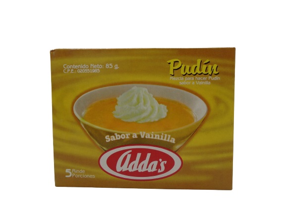PUDIN ADDAS 85GR VAINILLA