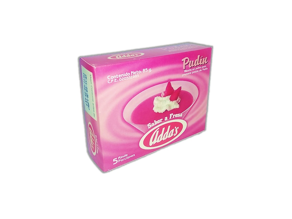 PUDIN ADDAS 85GR FRESA