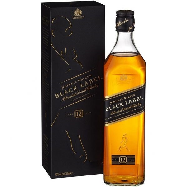WHISKY J.W BLACK LABEL 0.75LT