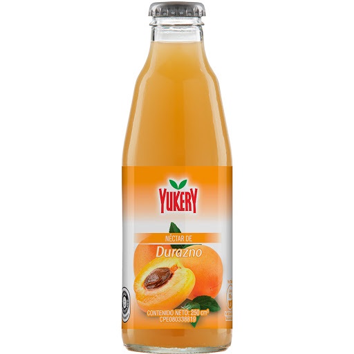 NECTAR YUKERY 250ML DURAZNO BOTELLA