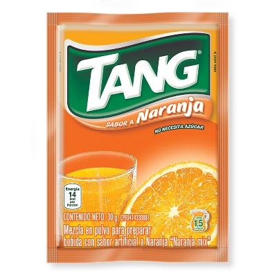 BEBIDA TANG 30GR NARANJA EN POLVO