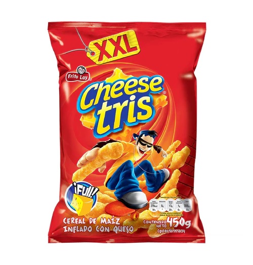 SNACK CHEESE TRIS 450GR XXL