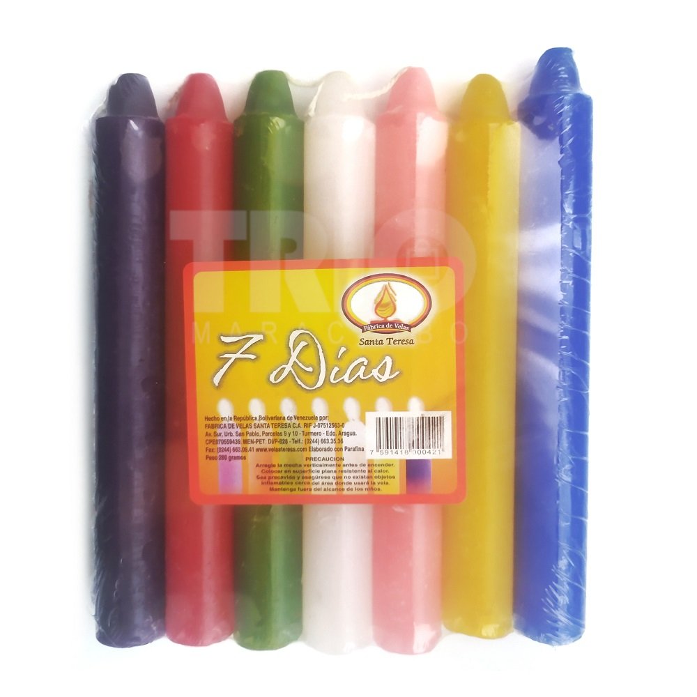 VELAS 50 X 7 SANTA TERESA