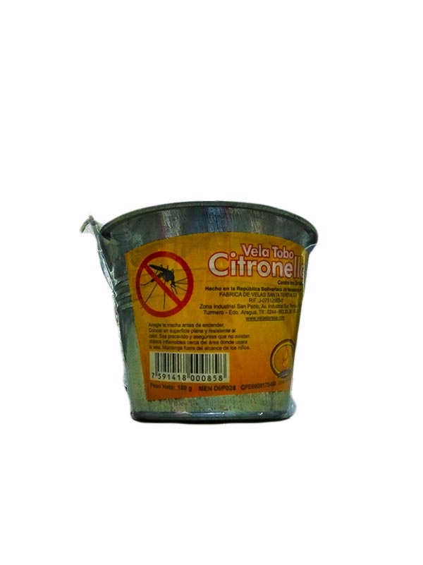 VELA TOBO CITRONELLA SANTA TERESA