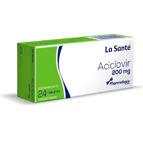 ACICLOVIR 200MG X 24TAB LA SANTE