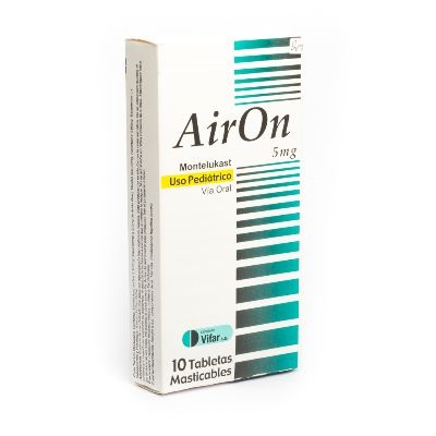 AIRON OFTALMI 5MG X10TAB PEDIATRICO