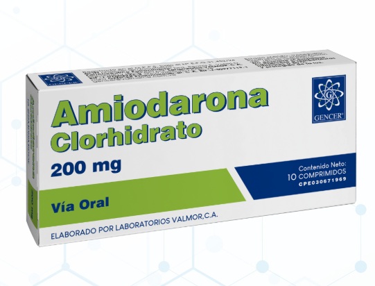AMIODARONA 200MG X 10TAB GENCER