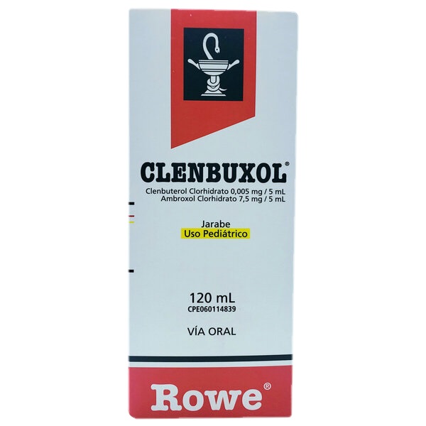 CLENBUXOL ROWE 0.005MG/5ML 120ML JAB.PED