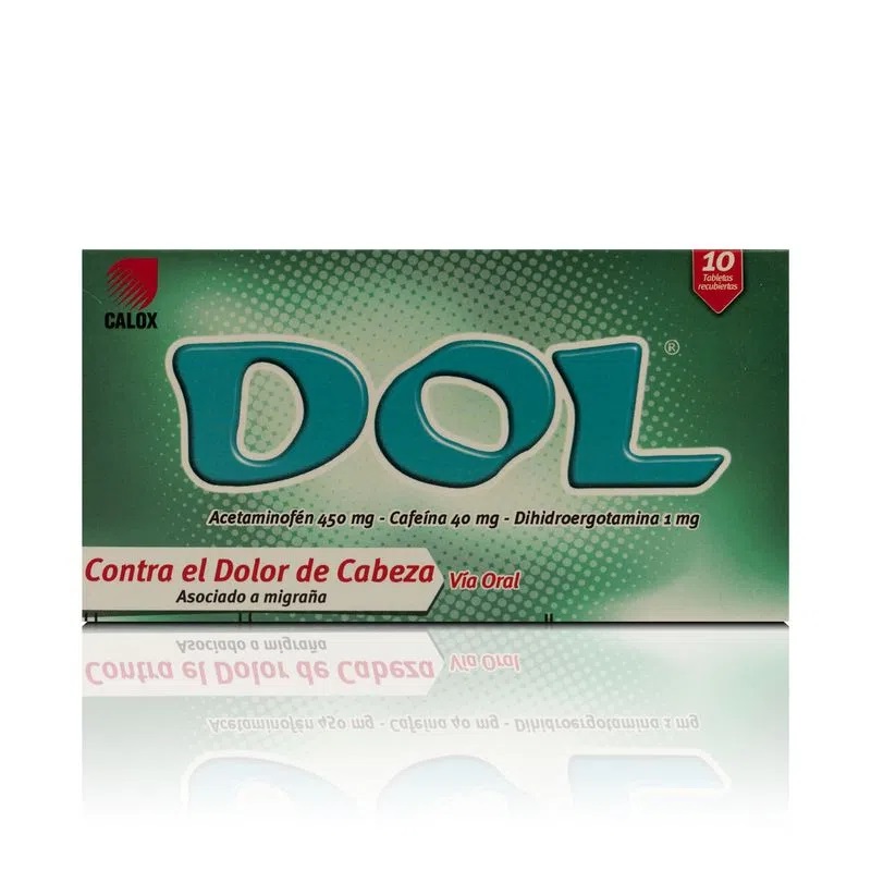 DOL 450MG 40MG 1MG X 10TAB CALOX