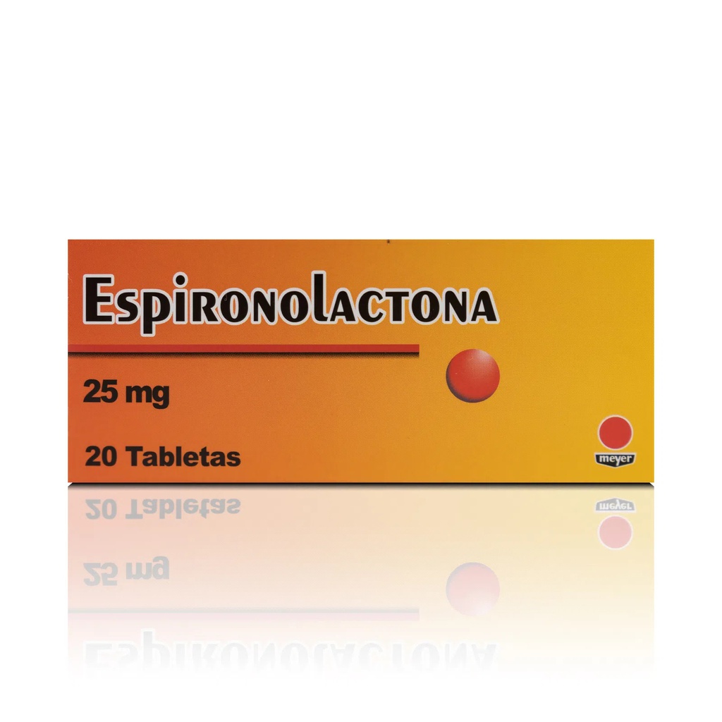 ESPIRONOLACTONA 25MG X 20TAB MEYER