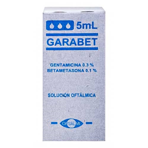 GARABET GTS SOL OFT 5ML OFTALMI