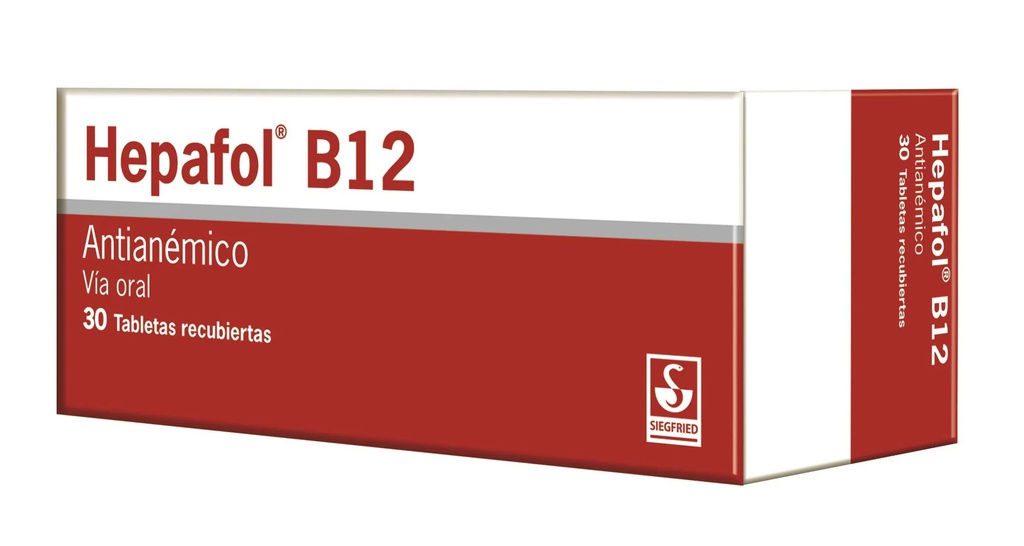 HEPAFOL B12 X 30 TABLETAS MEYER