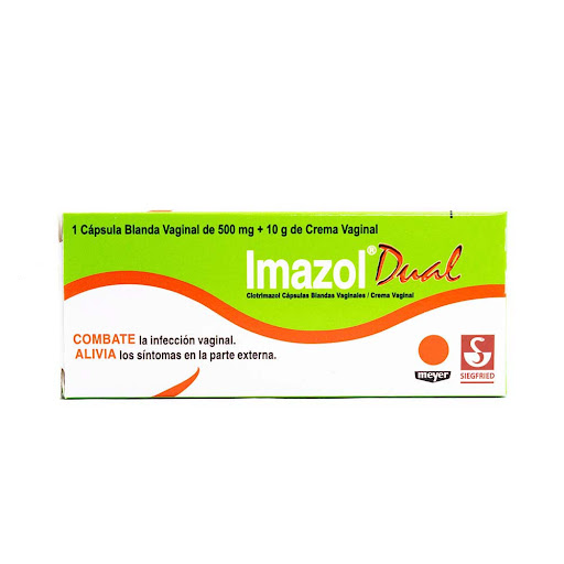 IMAZOL DUAL 500MG X 1 OVUL + 10G CREMA VAG MEYER