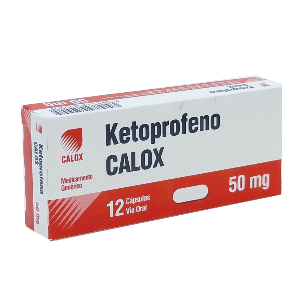 KETOPROFENO 50MG X 12CAPS CALOX