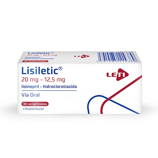 LISILETIC 20/12,5MG X 30COMP LETI