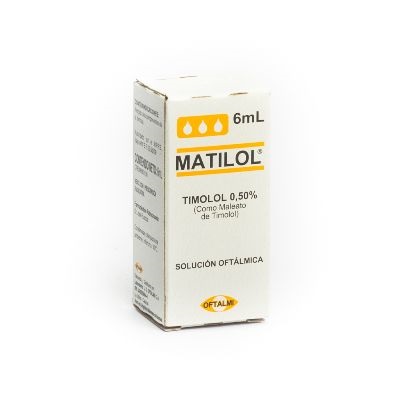 MATILOL 0,50% X 6ML GOTAS OFTALMI