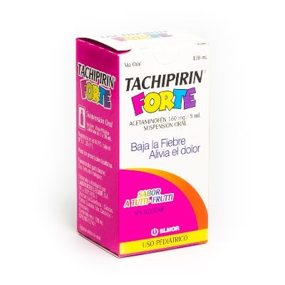 TACHIPIRIN FORTE SUSP PED 160MG/5ML x 120ML ELMOR