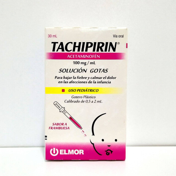 TACHIPIRIN 100MG/ML X 30ML GTS PED ELMOR