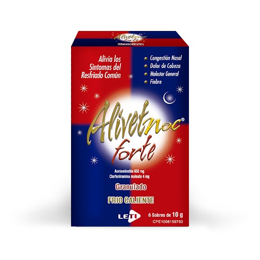 ALIVETNOC FORTE X6 SOBRES DE 10G LETI
