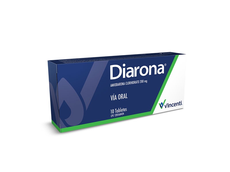 DIARONA 200MG X 10TABLETAS VINCENTI
