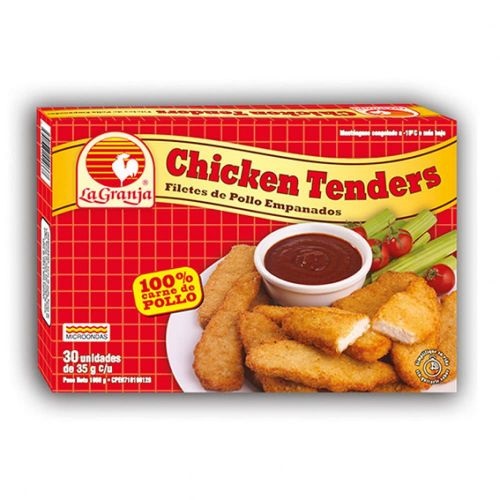 CHICKEN TENDERS LA GRANJA FAMILI 30X35GR