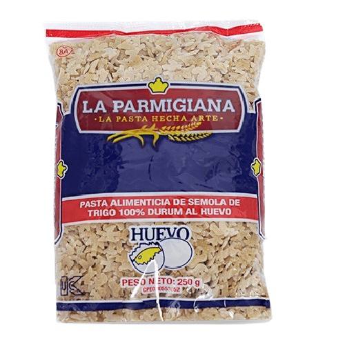 PASTINA PARMIGIANA 250GR AL HUEVO