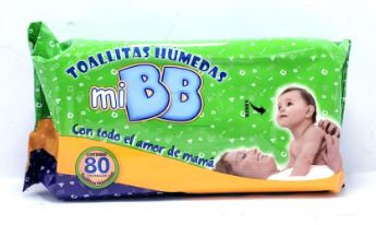 TOALLAS HUMEDAS MI BB 80UND