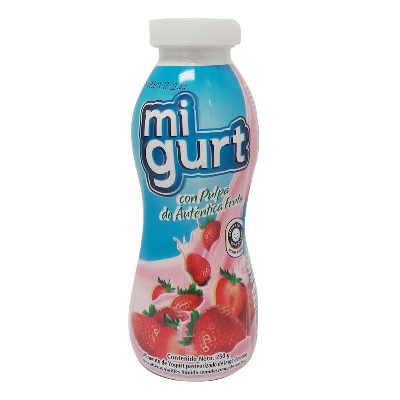 YOGURT MIGURT 250GR FRUTA FRESA