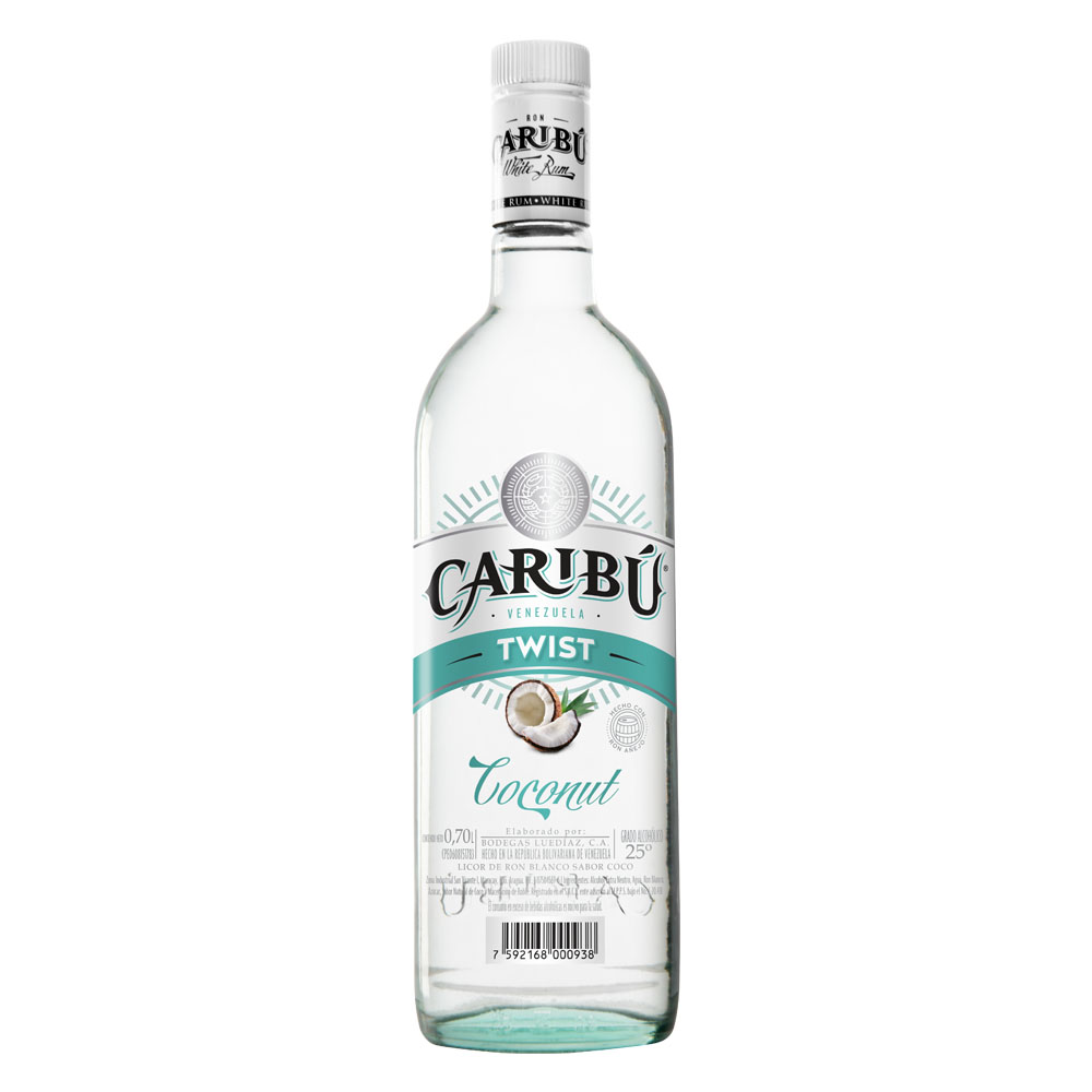 LICOR DE RON CARIBU  0.70LT COCO