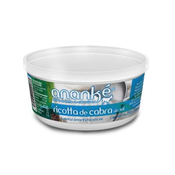 QUESO ANANKE 350GR RICOTTA SIN SAL