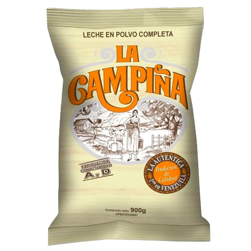 LECHE LA CAMPIÑA 900GR COMPLETA